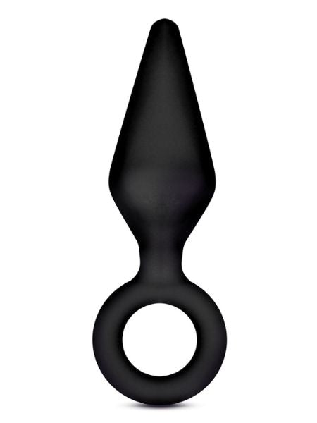 LUXE CANDY RIMMER BUTT PLUG - BLACK