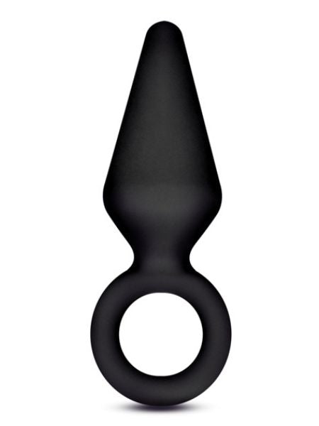 LUXE CANDY RIMMER BUTT PLUG - BLACK