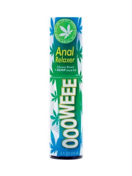 OOOWEEE ANAL RELAXER SILICONE LUBRICANT WITH HEMP