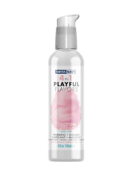 4 IN 1 COTTON CANDY FLAVORED  LUBRICANTS