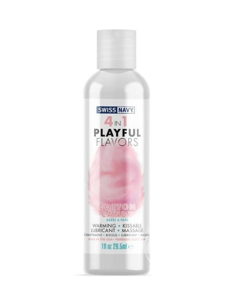 4 IN 1 COTTON CANDY FLAVORED  LUBRICANTS