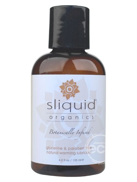 SLIQUID ORAGANICS SENSATION BOTANICALLY INFUSED NATURALLY WARMMING LUBRICANT