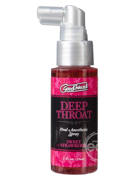 DEEP THROAT ORAL ANESTHETIC SPRAY SWEET STRAWBERRY