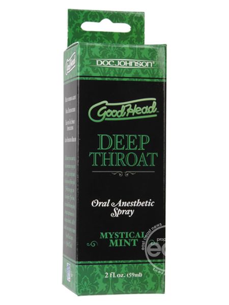 DEEP THROAT ORAL ANESTHETIC SPRAY MYSTICAL MINT