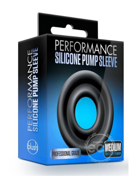 PERFORMANCE SILICONE PUMP SLEEVE - SMALL/MEDIUM/LARGE - BLACK