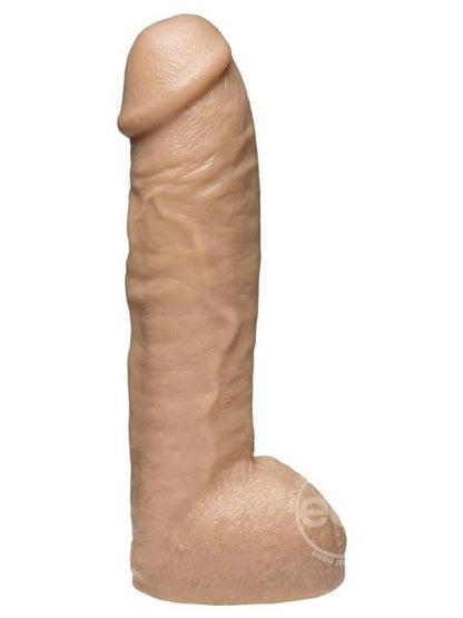 VAC - U - LOCK REALISTIC HUNG DILDO 12 INCH - VANILLA