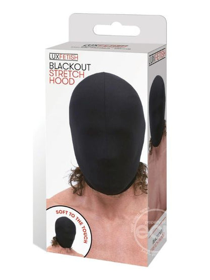 FETISH STRETCH HOOD BLACK ONE SIZE FIT ALL - BALCK