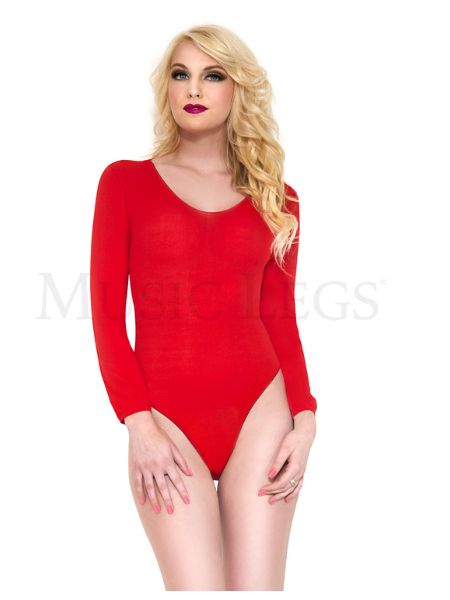 LONG SLEEVE OPAQUE TEDDY