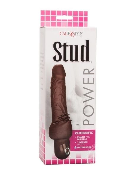 STUD POWER PLIABLE VIBRATOR-CLITERRIFIC