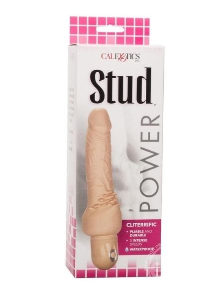 STUD POWER PLIABLE VIBRATOR-CLITERRIFIC