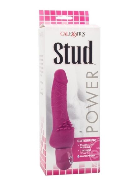 POWER STUD CLITERRIFIC VIBRATOR WATERPROOF 6.75 INCH