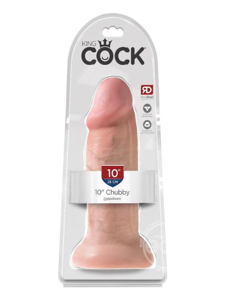 KING COCK CHUBBY DILDO 10 INCH