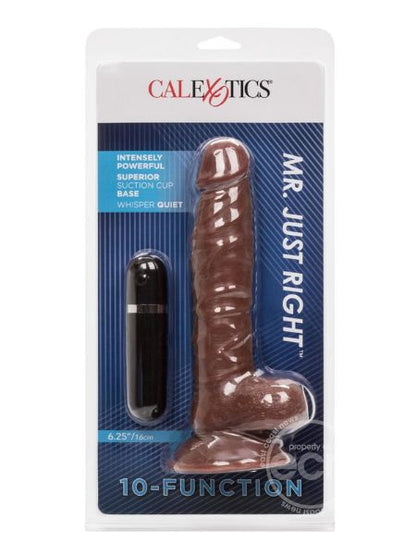 VIBRATING DILDO WITH BULLET 6.25 INCH