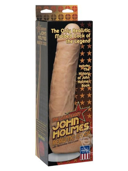 JOHN HOLMES REALISTIC COCK 9.5 INCH - VANILLA