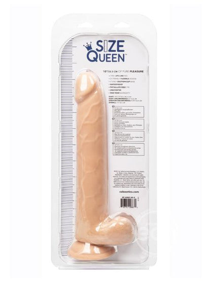 SIZE QUEEN DILDO 10 INCH