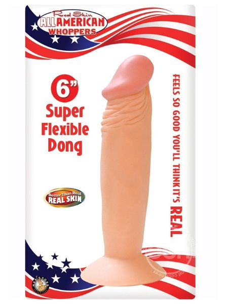 REAL SKIN MINI  DILDO 6 IN