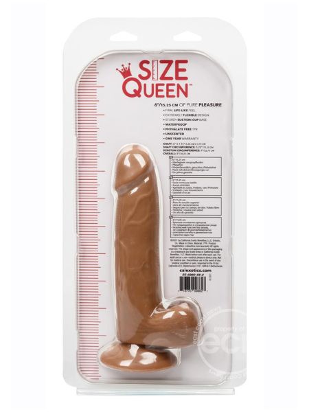 SIZE QUEEN DILDO 6 INCH