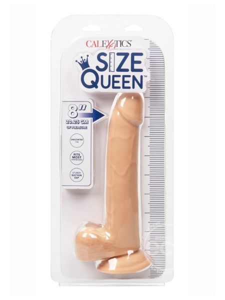 SIZE QUEEN DILDO 8 INCH