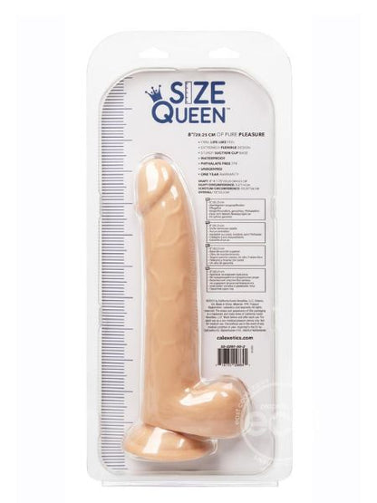 SIZE QUEEN DILDO 8 INCH