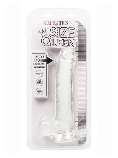 SIZE QUEEN DILDO 8 INCH