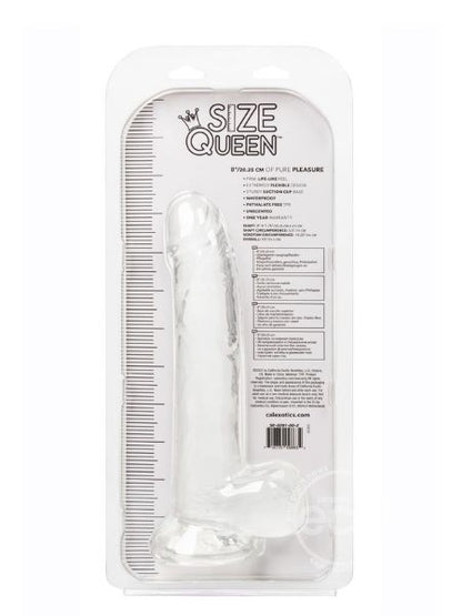 SIZE QUEEN DILDO 8 INCH