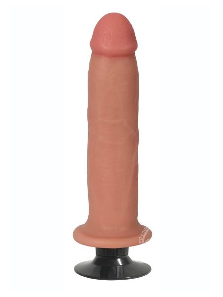 JOCK BARESKIN REALISTIC VIBRATING DONG 8 INCH