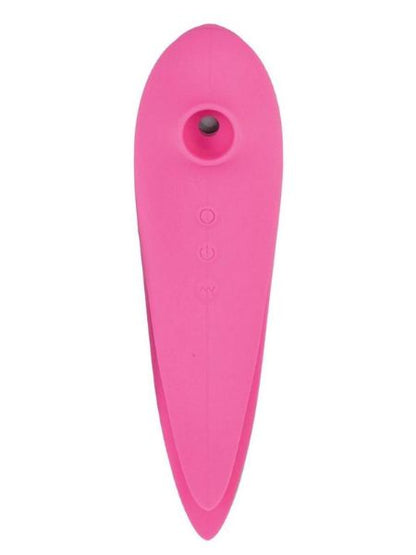 SUCTION VIBRATING RECHARGEABLE SILICONE MASSAGER