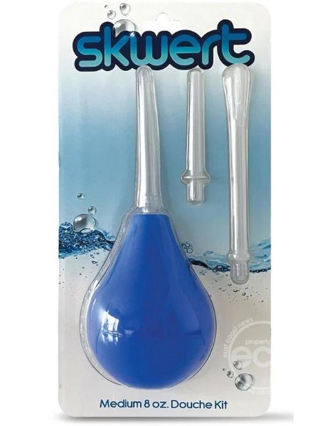 SKWERT MEDIUM DOUCHE KIT 8 OZ - BLUE