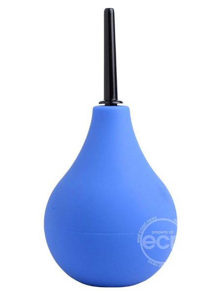 CLEAN STREAM PREMIUM ONE-WAY VALVE ANAL DOUCHE - BLUE