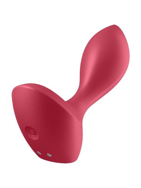 SATISFYER "BACKDOOR LOVER" SILICONE VIBRATING ANAL PLUG