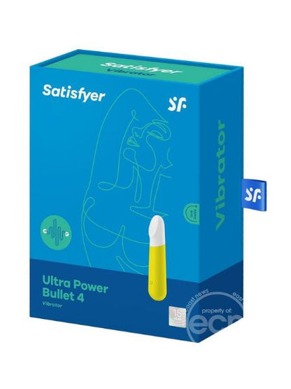 SATISFYER "ULTRA POWER BULLET 4" RECHARGEABLE SILICONE BULLET VIBRATOR