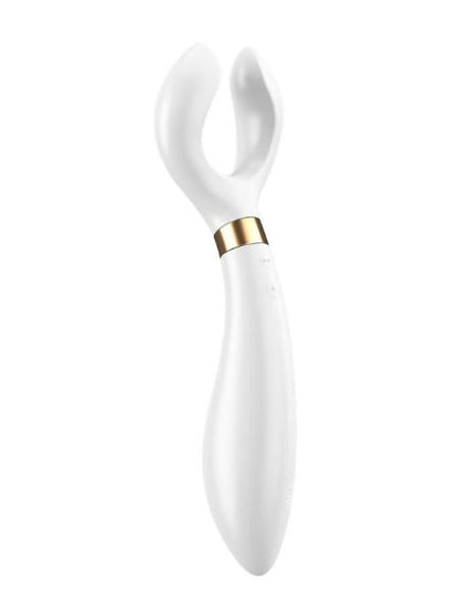 SATISFYER "ENDLESS FUN" SILICONE MAGNETIC USB RECHARGE MULTIFUCTIONAL VIBRATOR te