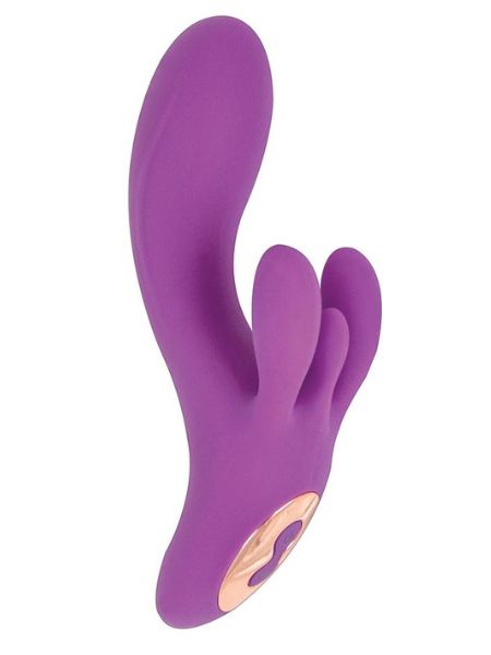 TRIPPLE TICKLER MASSAGER - PURPLE