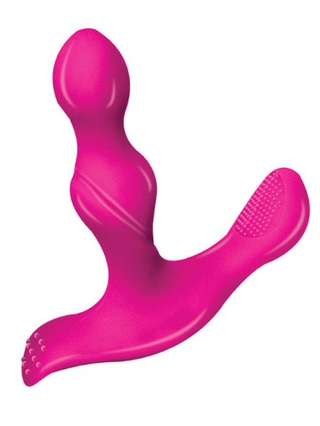 LUSTFUL TRI-SPOT SILICONE RECHARGEABLE VIBRATOR