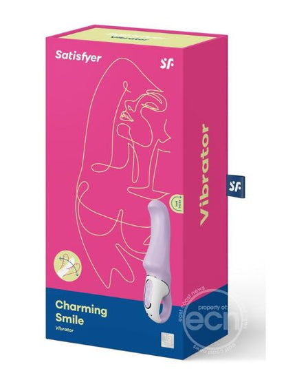 SATISFYER "CHARMING SMILE" FLEXIBLE SILICONE G-SPOT VIBRATOR