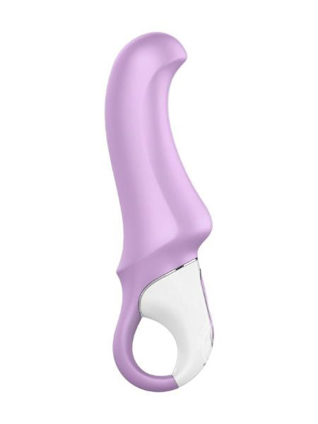 SATISFYER "CHARMING SMILE" FLEXIBLE SILICONE G-SPOT VIBRATOR