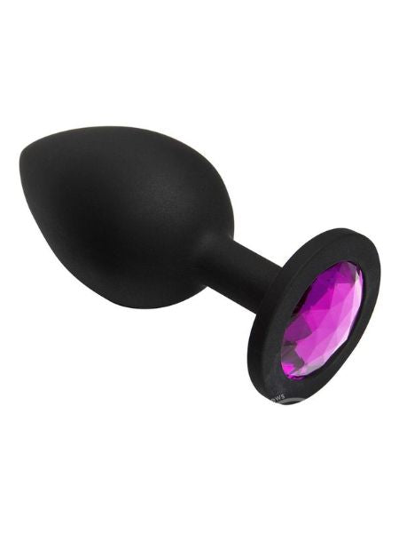 BOOTY BILING JEWELED SILICONE ANAL PLUG