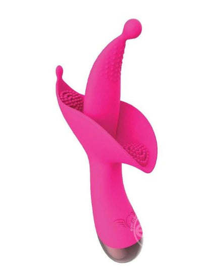 BUD HEAT UP RECHARGEABLE SILICONE CLITORAL STIMULATOR - PINK