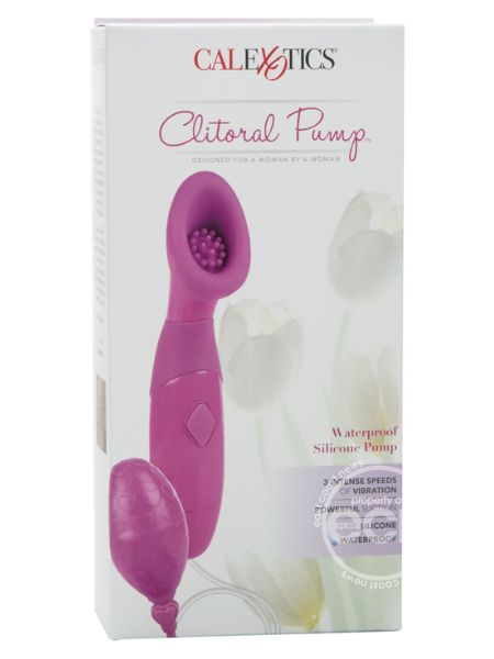 INTIMATE PUMP SILICONE CLITORAL PUMP - PINK