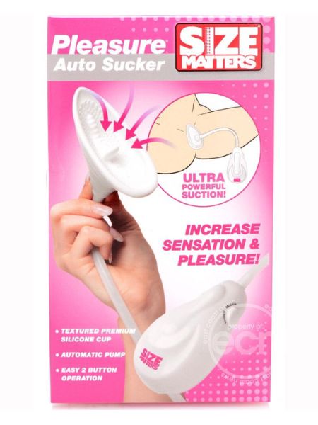 AUTO SUCKER PUSSY PUMP - WHITE