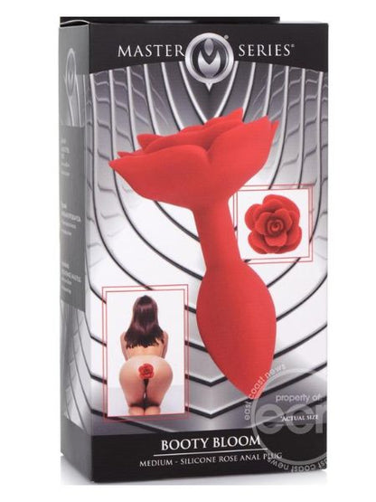 BOOTY BLOOM SILICONE ROSE ANAL PLUG