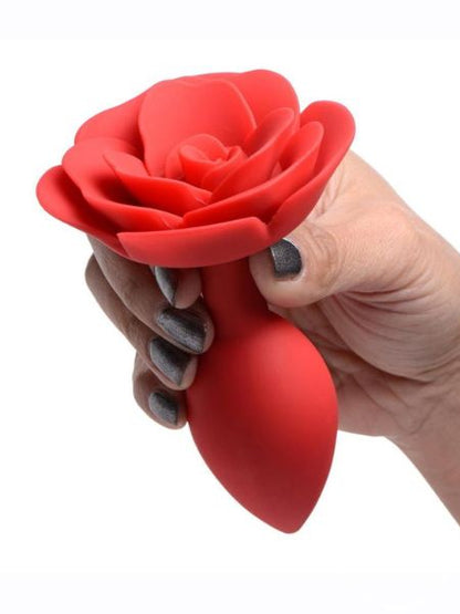 BOOTY BLOOM SILICONE ROSE ANAL PLUG