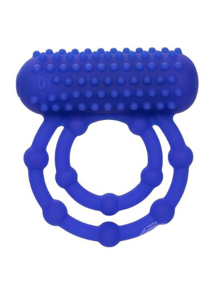 SILICONE RECHARGEABLE 10 BEAD COUPLES MAXIMUS RING