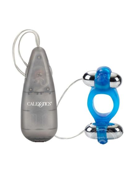 DIVING DOLPHIN WITH REMOVEABLE VIBRATING BULLETS - BLUE