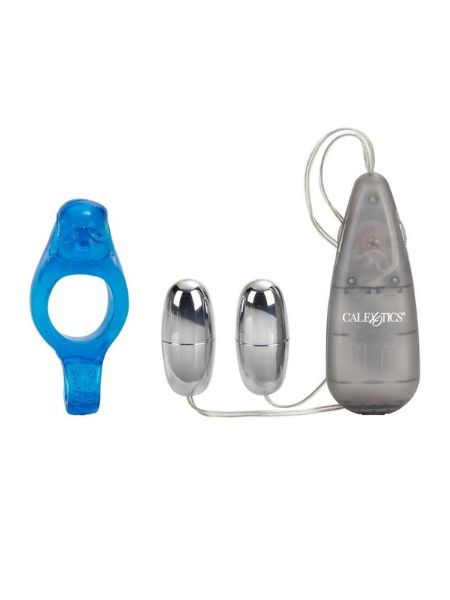 DIVING DOLPHIN WITH REMOVEABLE VIBRATING BULLETS - BLUE