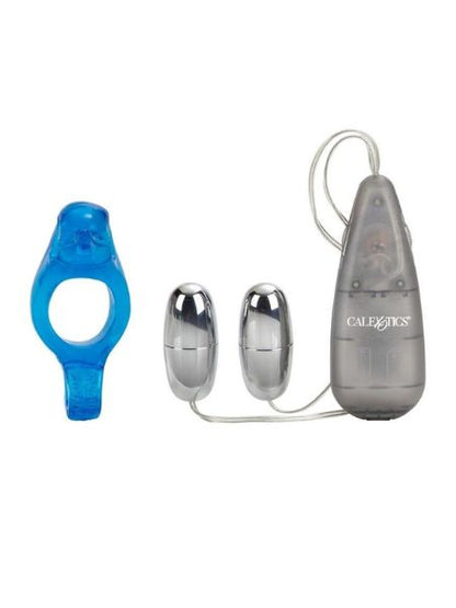 DIVING DOLPHIN WITH REMOVEABLE VIBRATING BULLETS - BLUE