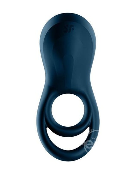 SATISFYER "EPIC DUO" SILICONE VIBRATING COCK & BALL RING