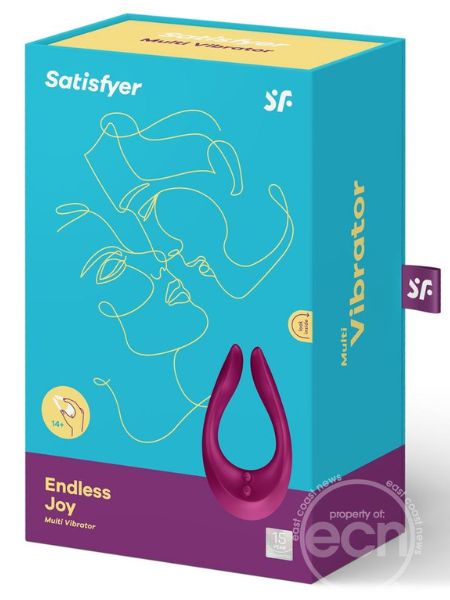 SATISFYER "ENDLESS JOY" VIBRATOR WATERPROOF MULTI SPEED RECHARGEABLE