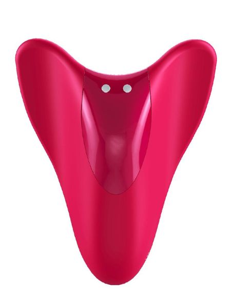 SATISFYER "HIGH FLY" SILICONE RECHARGEABLE HAND MASSAGER