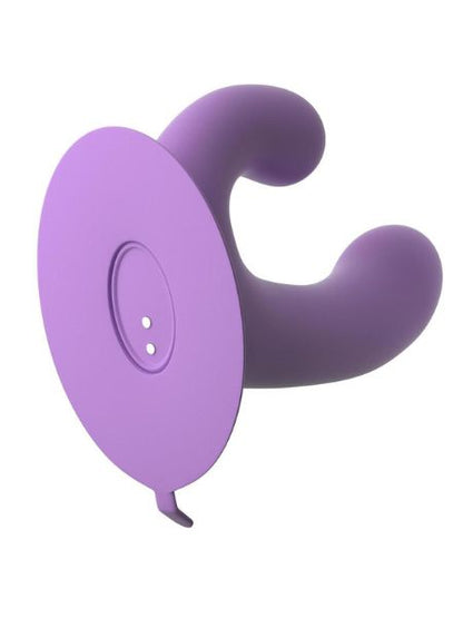 DUO PLEASURE WALLBANG - HER SILICONE RECHARGEABLE WATERPROOF